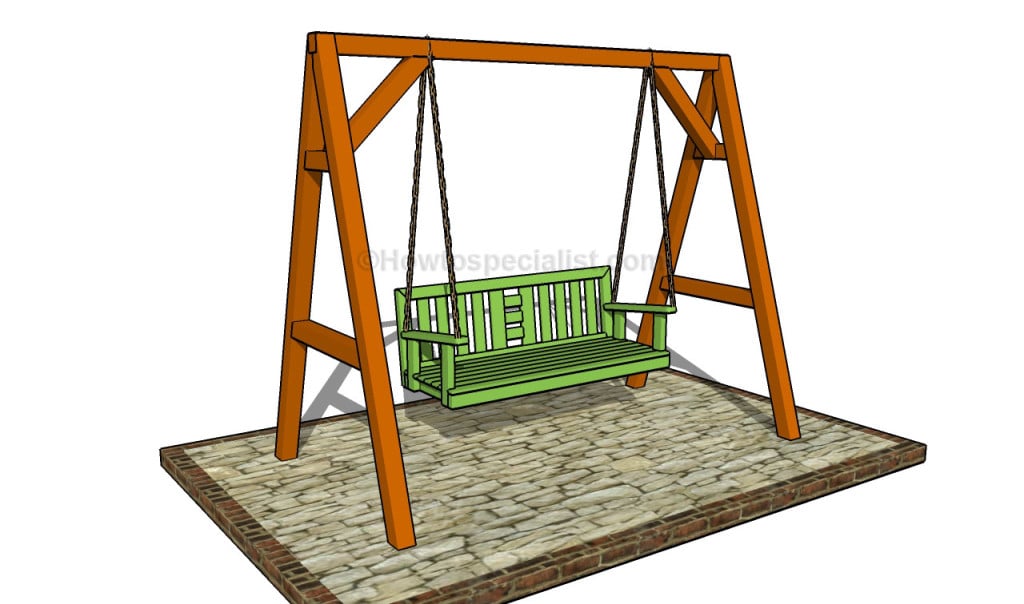 How to build a garden swing