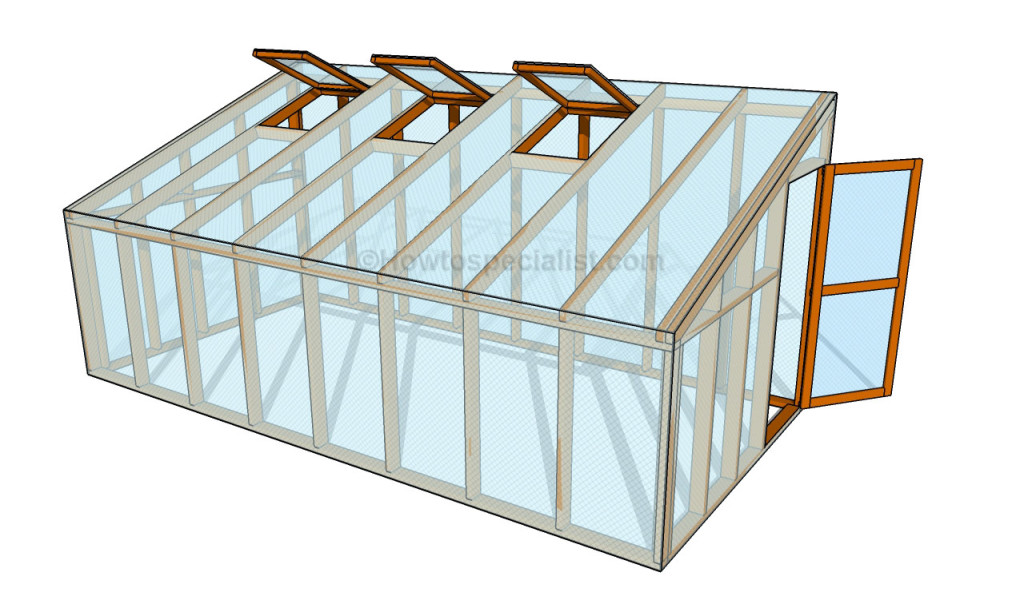How to build a lean to greenhouse