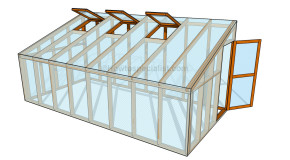 How to build a lean to greenhouse