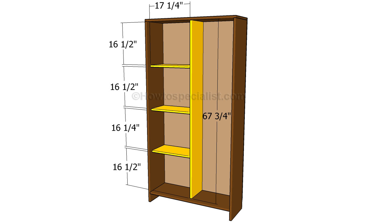 How to build an armoire wardrobe  HowToSpecialist  How to Build, Step by Step DIY Plans