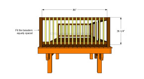 How to build porch railing
