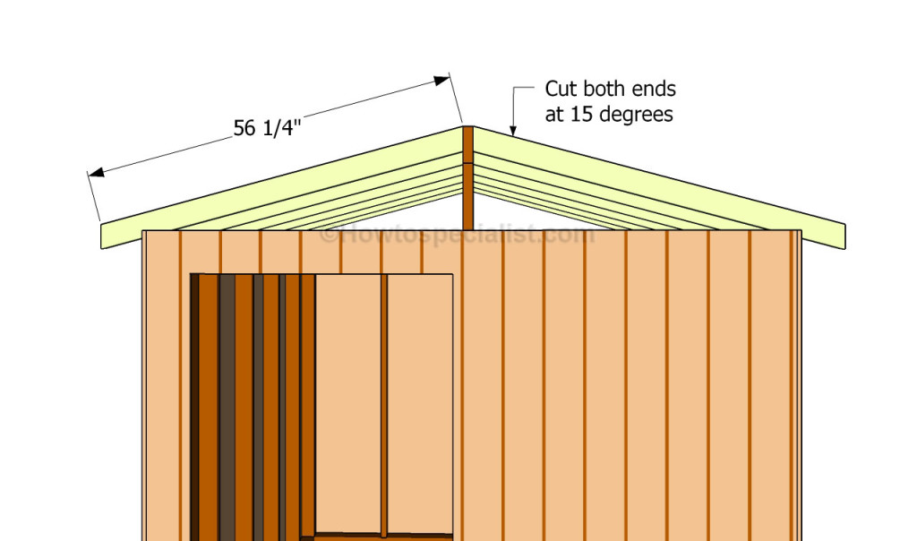 How to build a roof for a shed HowToSpecialist - How to 