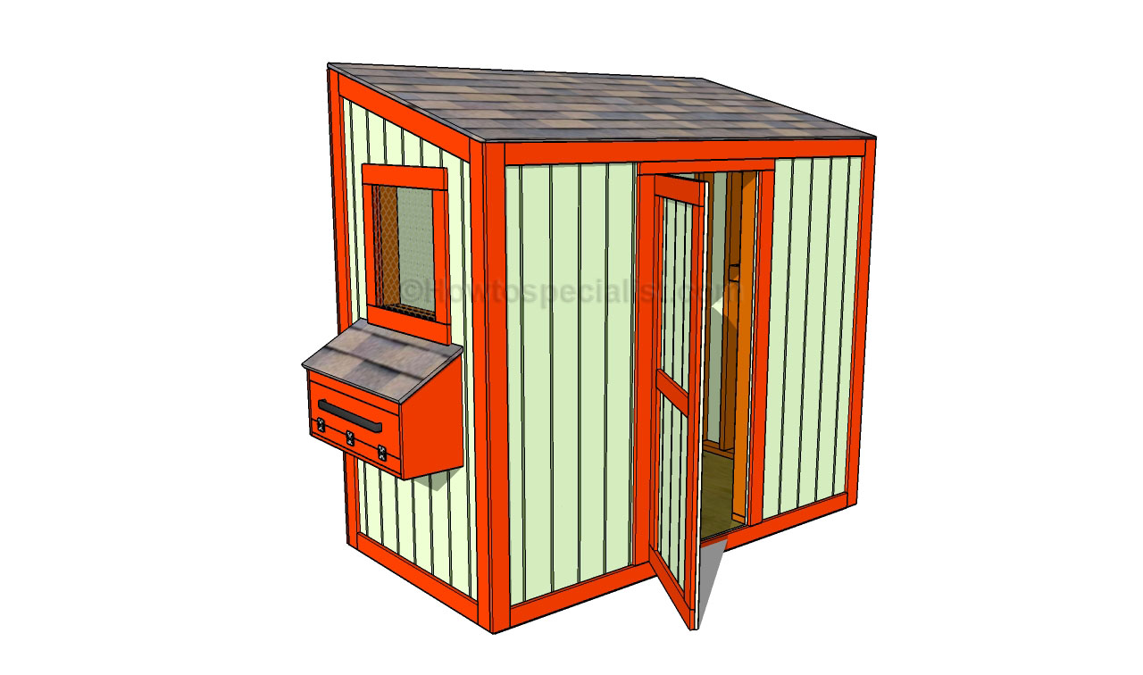 Lean To Roof Plans How to build a chicken coop