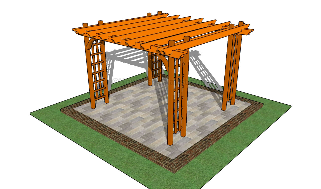 How to Build a Pergola Free Standing