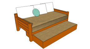How to build a trundle bed