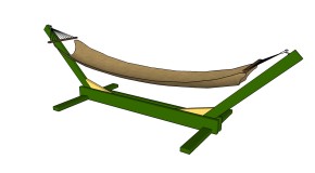 How to build a hammock stand