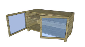 How to build a tv stand