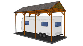 How to build a wooden carport