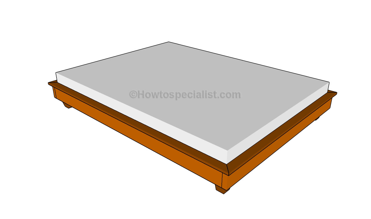  bed frame | HowToSpecialist - How to Build, Step by Step DIY Plans
