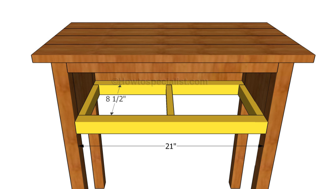 Building the drawer support