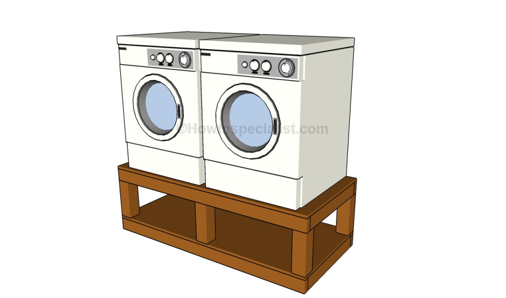 Washer dryer pedestal plans