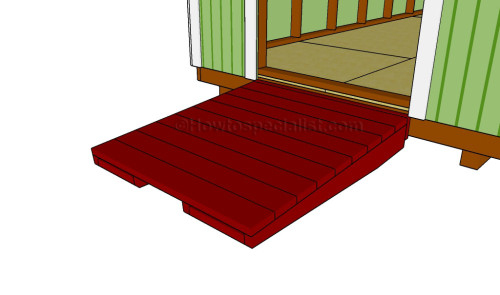 How to build a shed ramp | HowToSpecialist - How to Build, Step by ...