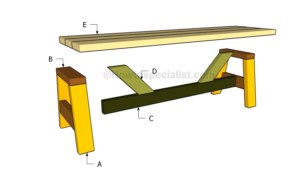 Plans to Build Wooden Bench