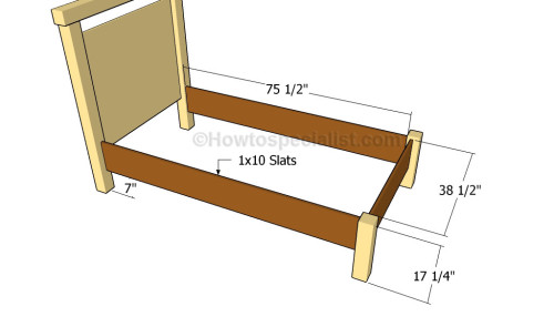 Building the bed frame