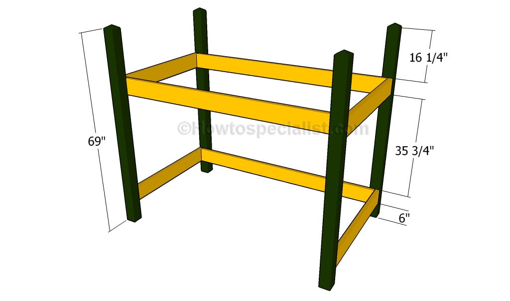 Free Loft Bed Plans Howtospecialist, Free Bunk Bed Building Plans