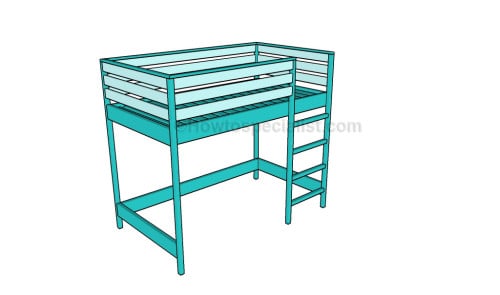 How to build a loft bed