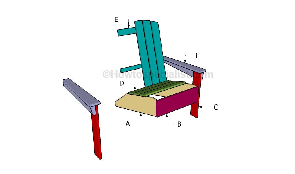 Buiding an adirondack chair