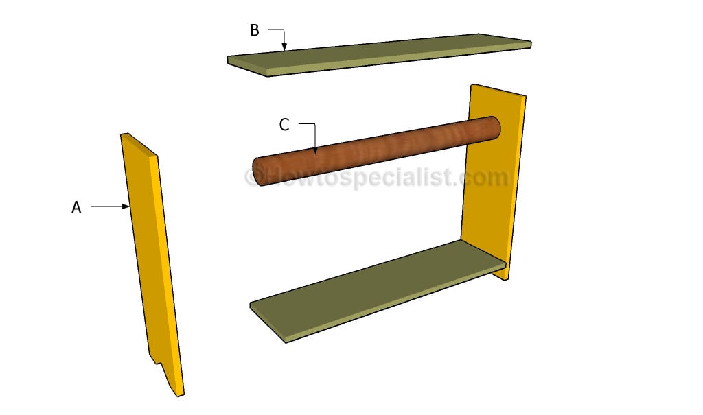 Quilt rack plans  HowToSpecialist - How to Build, Step by Step DIY 