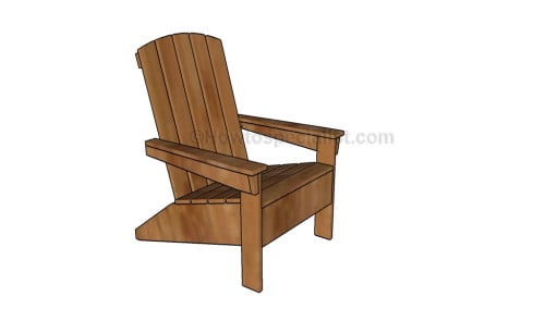 How to build an adirondack chair