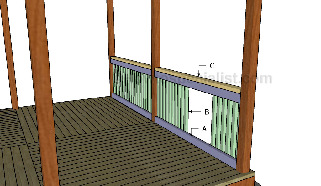 Building the railings