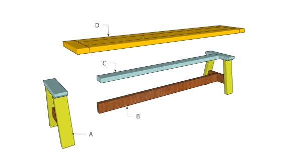 Building a table bench