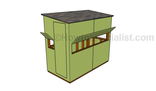 4x8 Deer Stand Plans