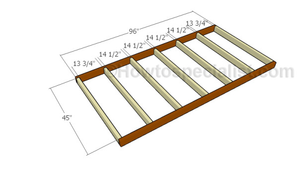Building the floor frame