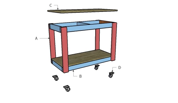 Building a 2x4 workbench