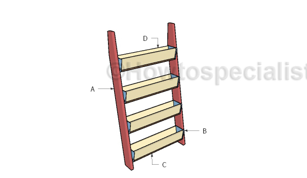 Building a tiered planter