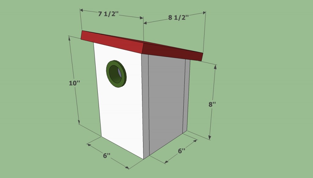 Simple birdhouse plans HowToSpecialist - How to Build 