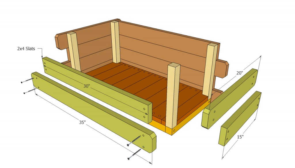 Flower Box Plans | HowToSpecialist - How to Build, Step by 