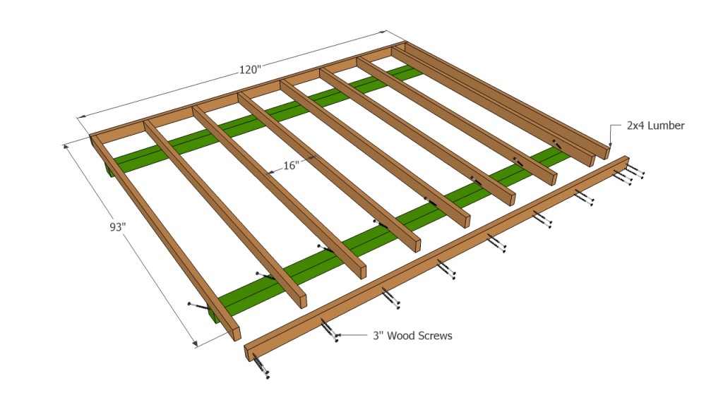 barn shed plans howtospecialist - how to build, step by