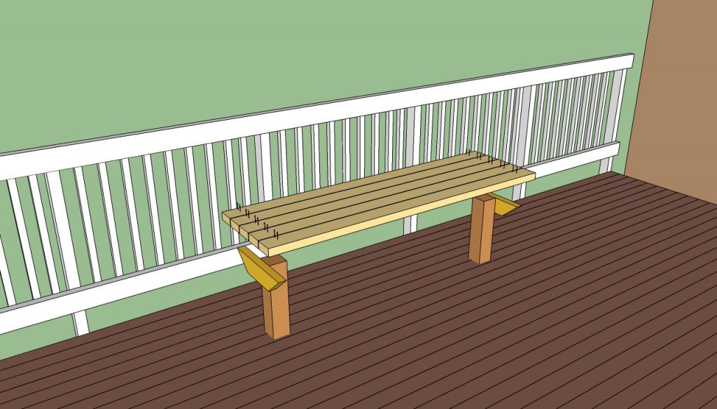 Deck Bench Plans Free HowToSpecialist - How to Build ...