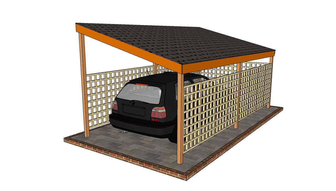 Free Wood Carport Plans