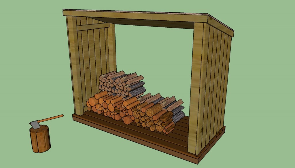 Firewood shed designs | HowToSpecialist - How to Build ...