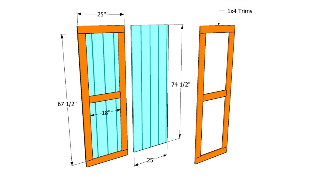 How to build double shed doors HowToSpecialist - How to 
