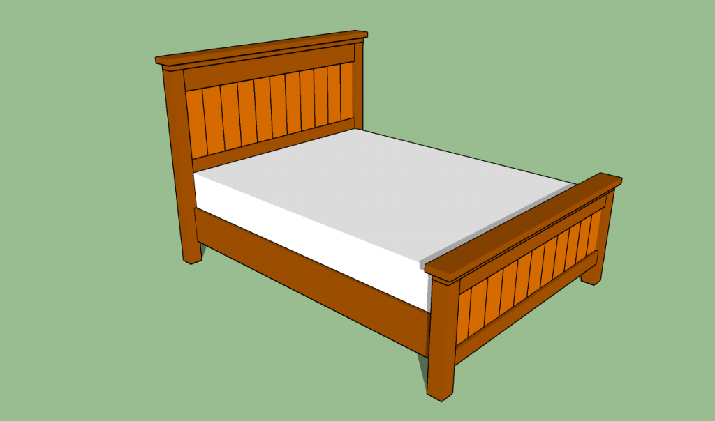 How To Build A Queen Size Bed Frame, How To Build A Queen Size Bed Frame From Wood