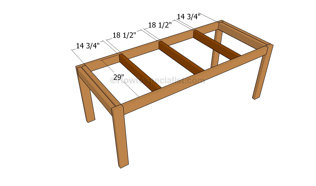 How To Build A Kitchen Table Howtospecialist How To Build